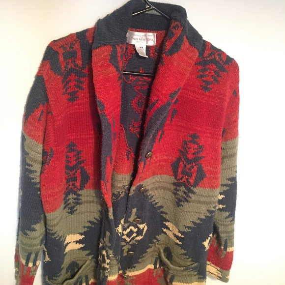 2xl Vintage Hand Knit Exclusive Jones New York - Picture 2 of 4